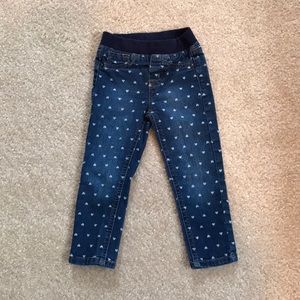 Cat & Jack heart jeans